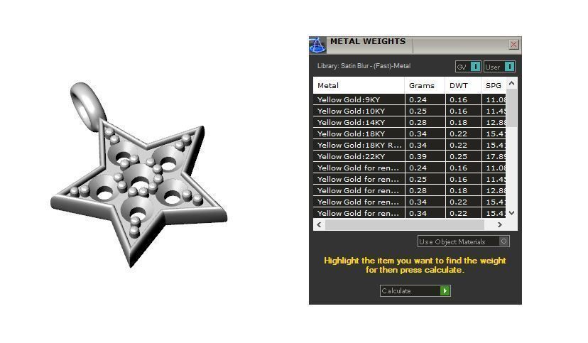 Pendant 008 3D print model_5