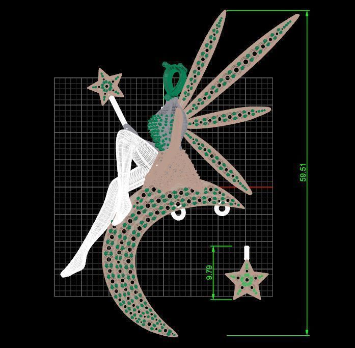 Pendant 008 3D print model_2