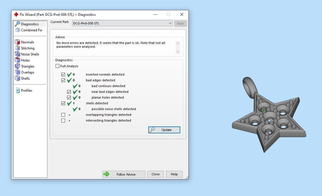 Pendant 008 3D print model_3