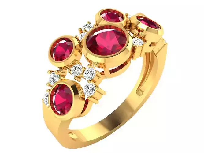 Solitaire Engagement Wedding Rings