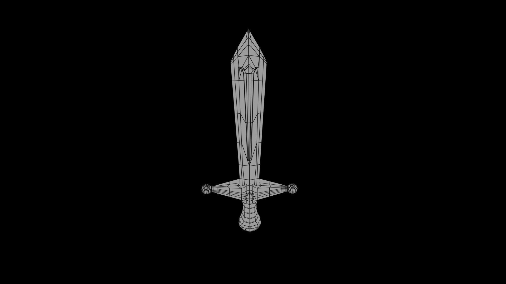 Sword 3D model_7