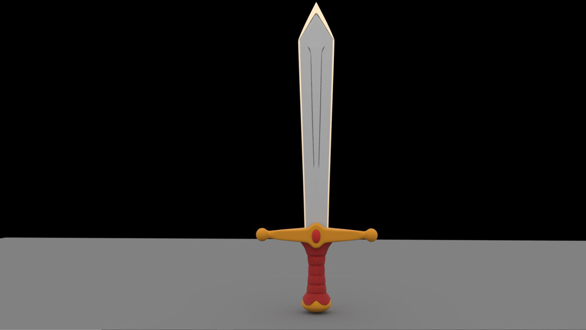 Sword 3D model_4