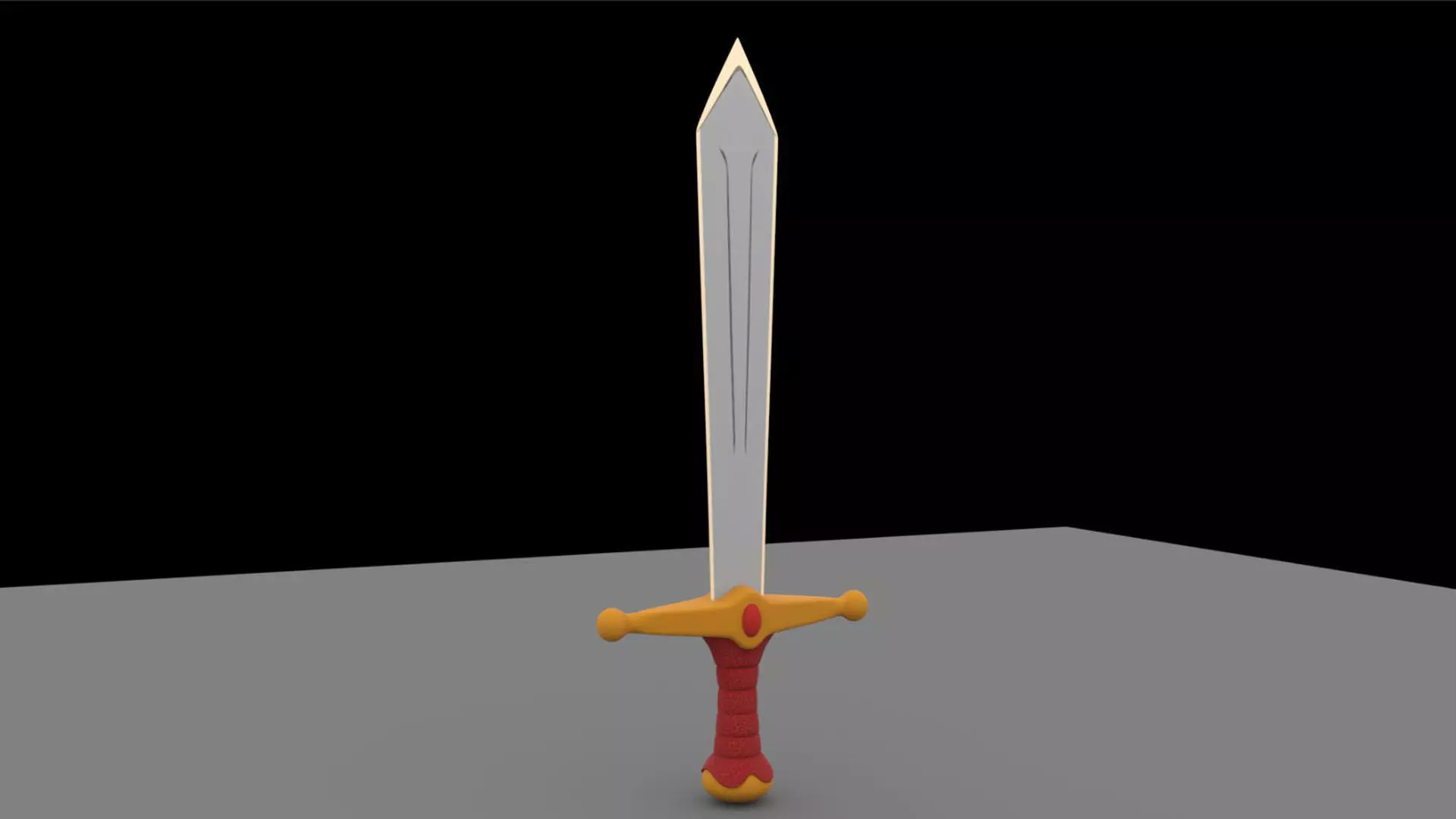 Sword 3D model_0