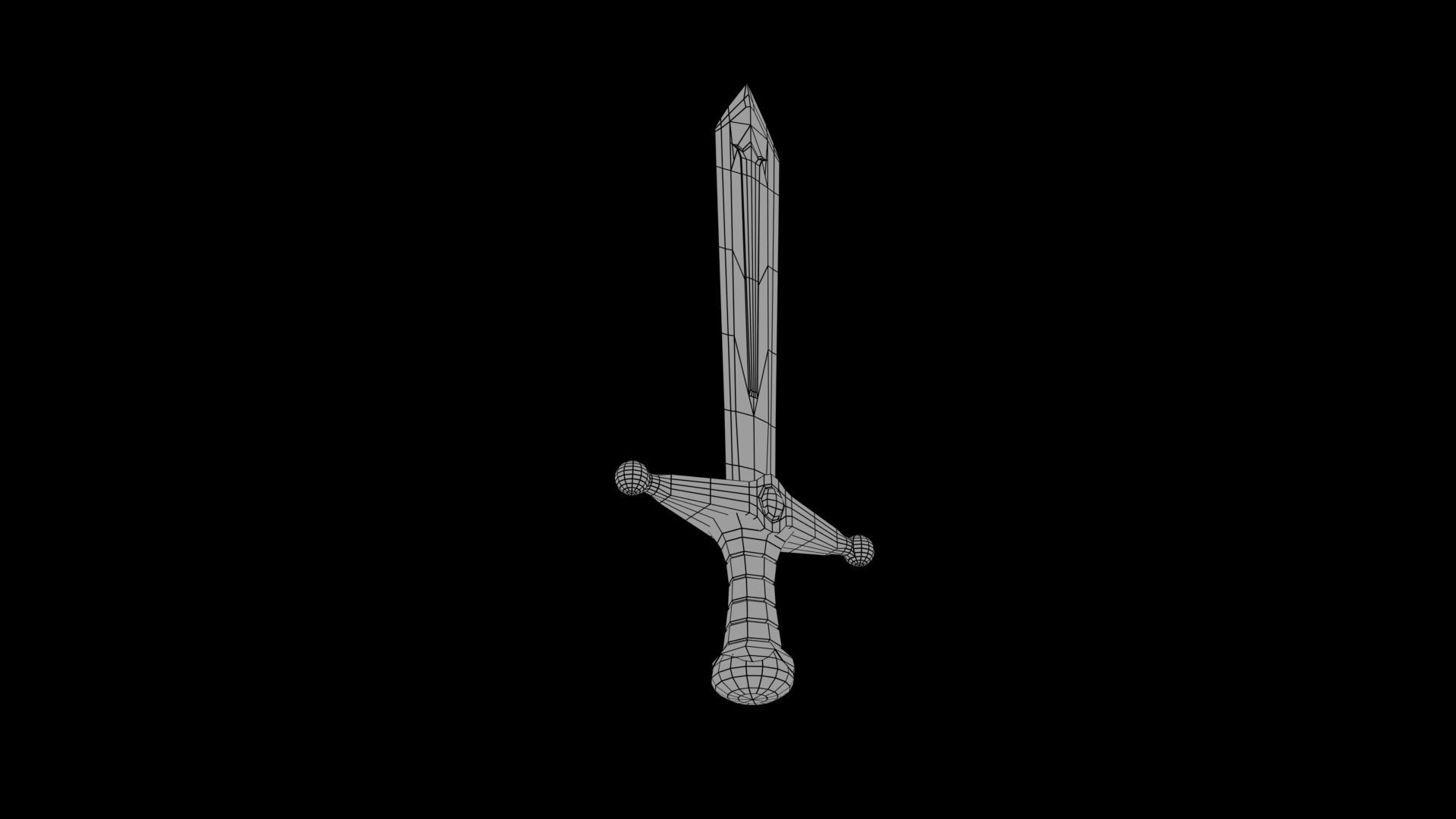 Sword 3D model_6