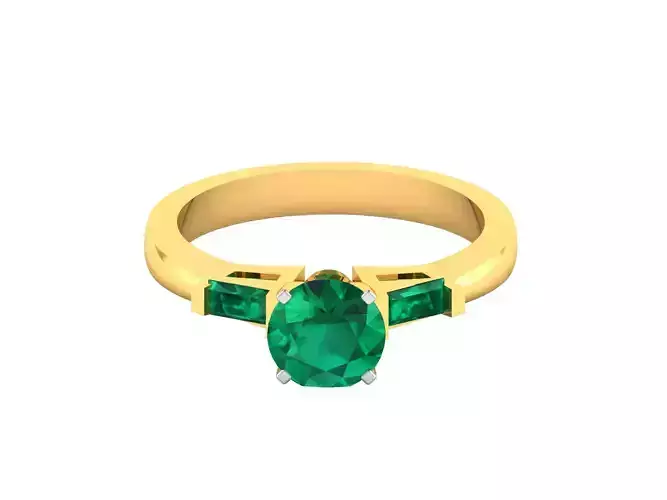 Solitaire Engagement Wedding Rings