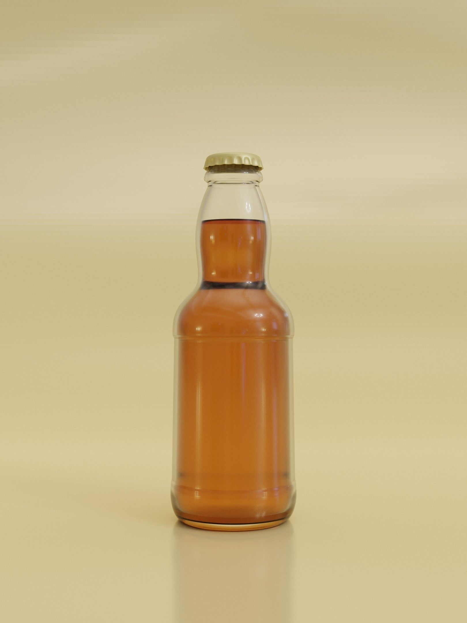 Beer Bottle Free 3D model_1