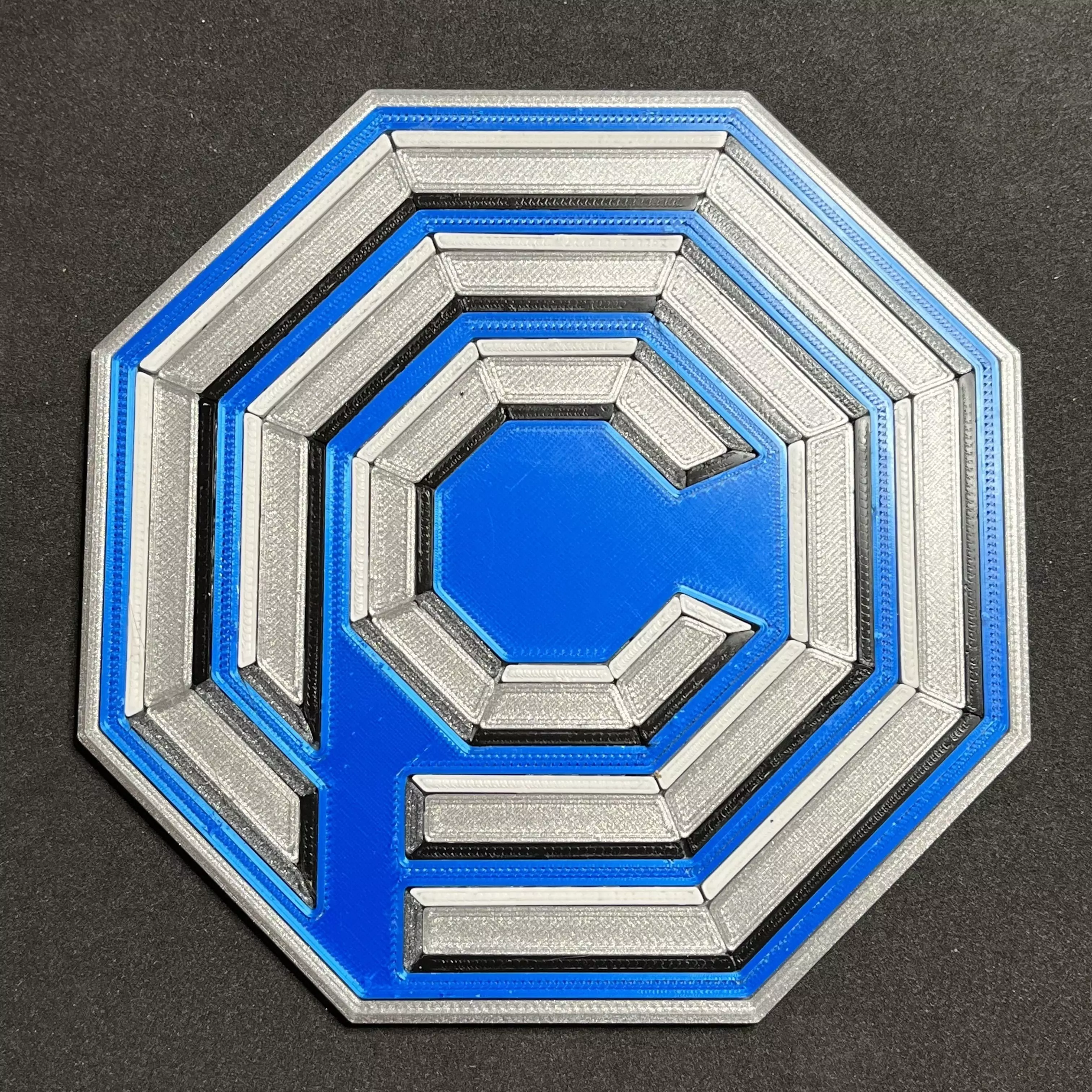 OCP Logo Coaster 3D print model