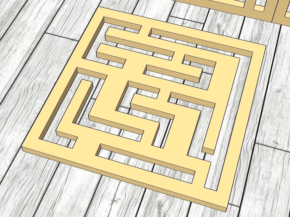 Decorative Panel 22 3D model_9