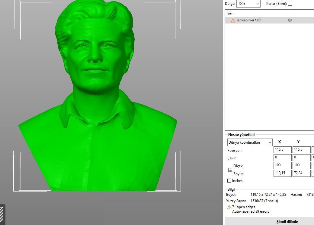 Jamie Oliver 3D print model_9