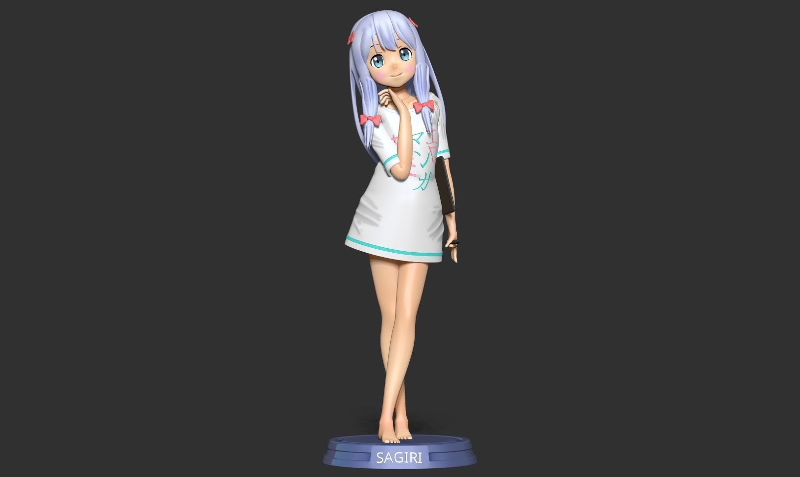 Sagiri Izumi 3D print model_8