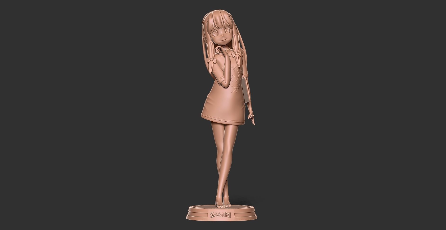 Sagiri Izumi 3D print model_10