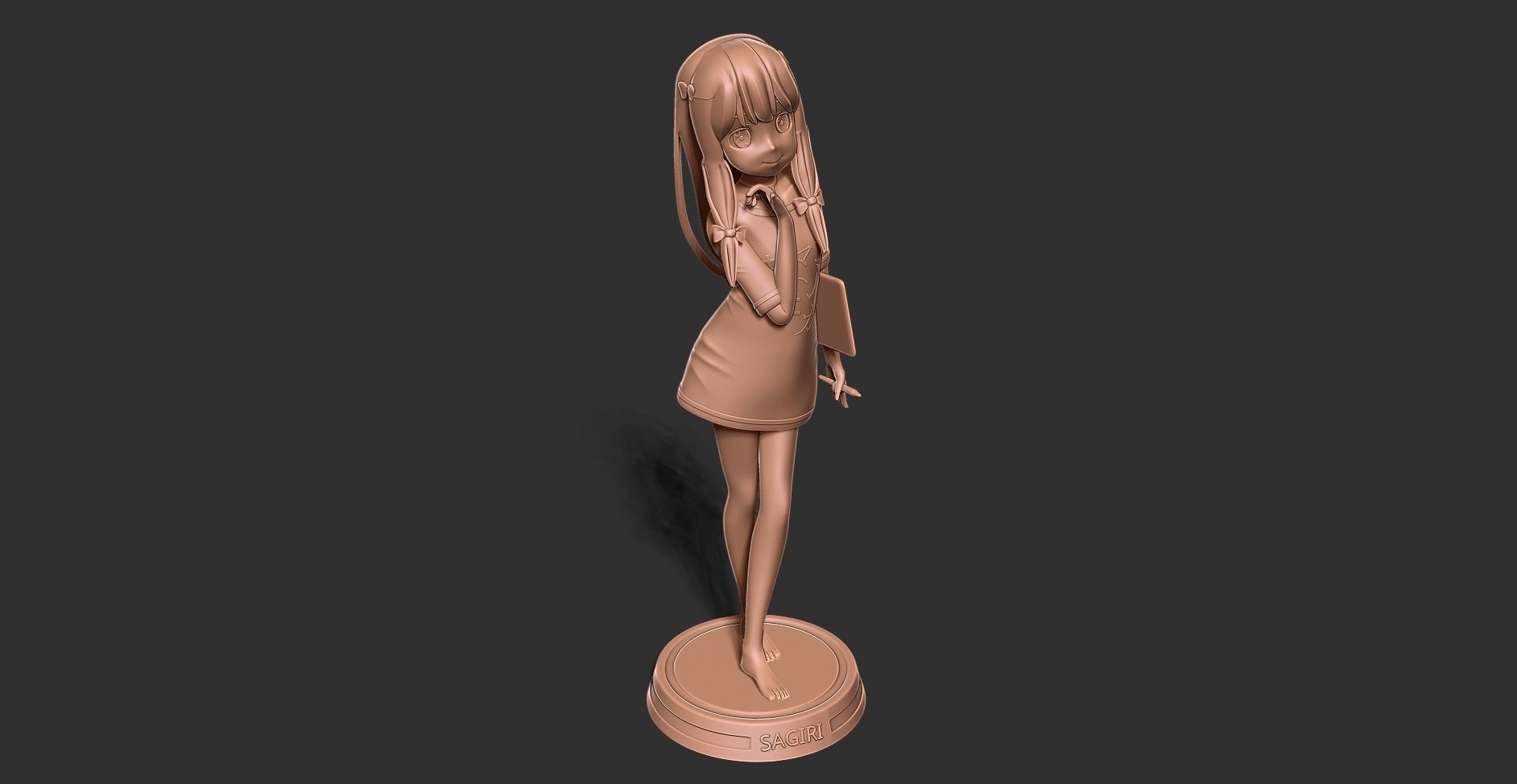 Sagiri Izumi 3D print model_17
