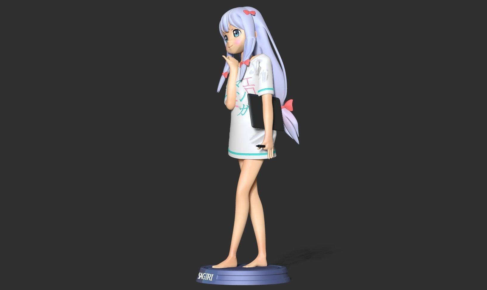 Sagiri Izumi 3D print model_11