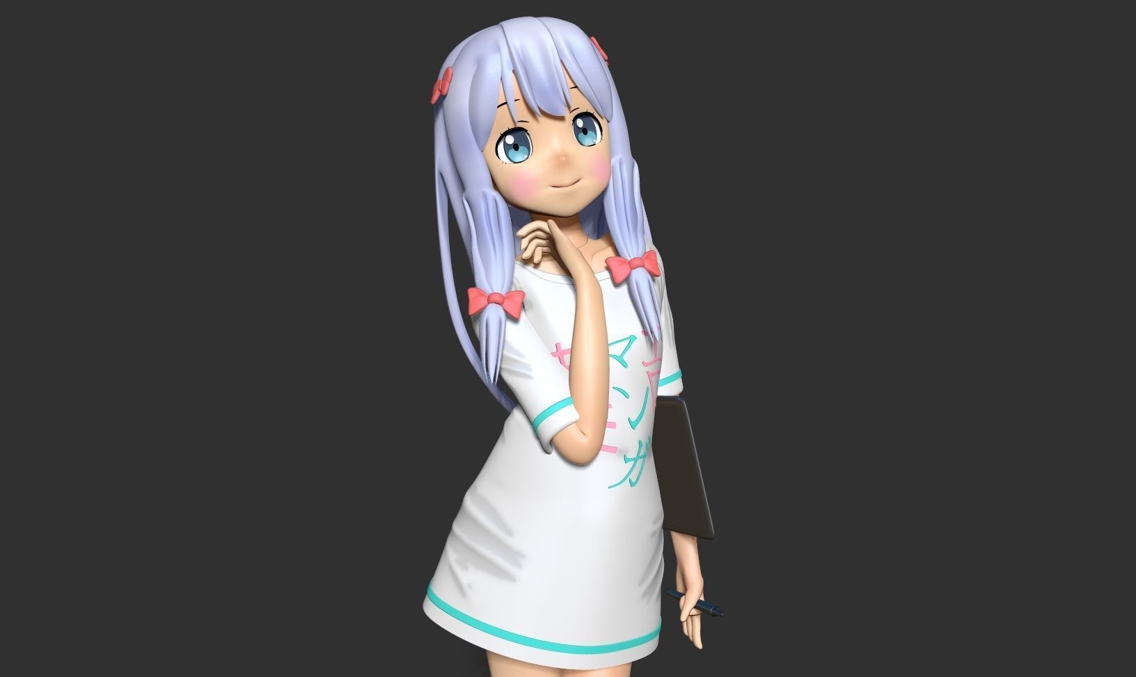 Sagiri Izumi 3D print model_6