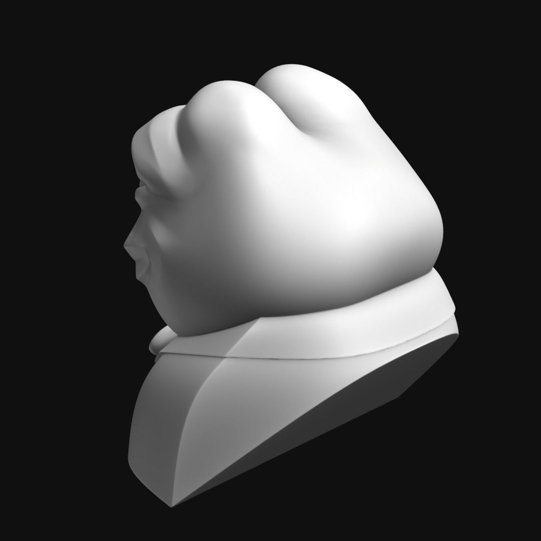 Tuxedo Pepe - 3D printable 3D print model_4