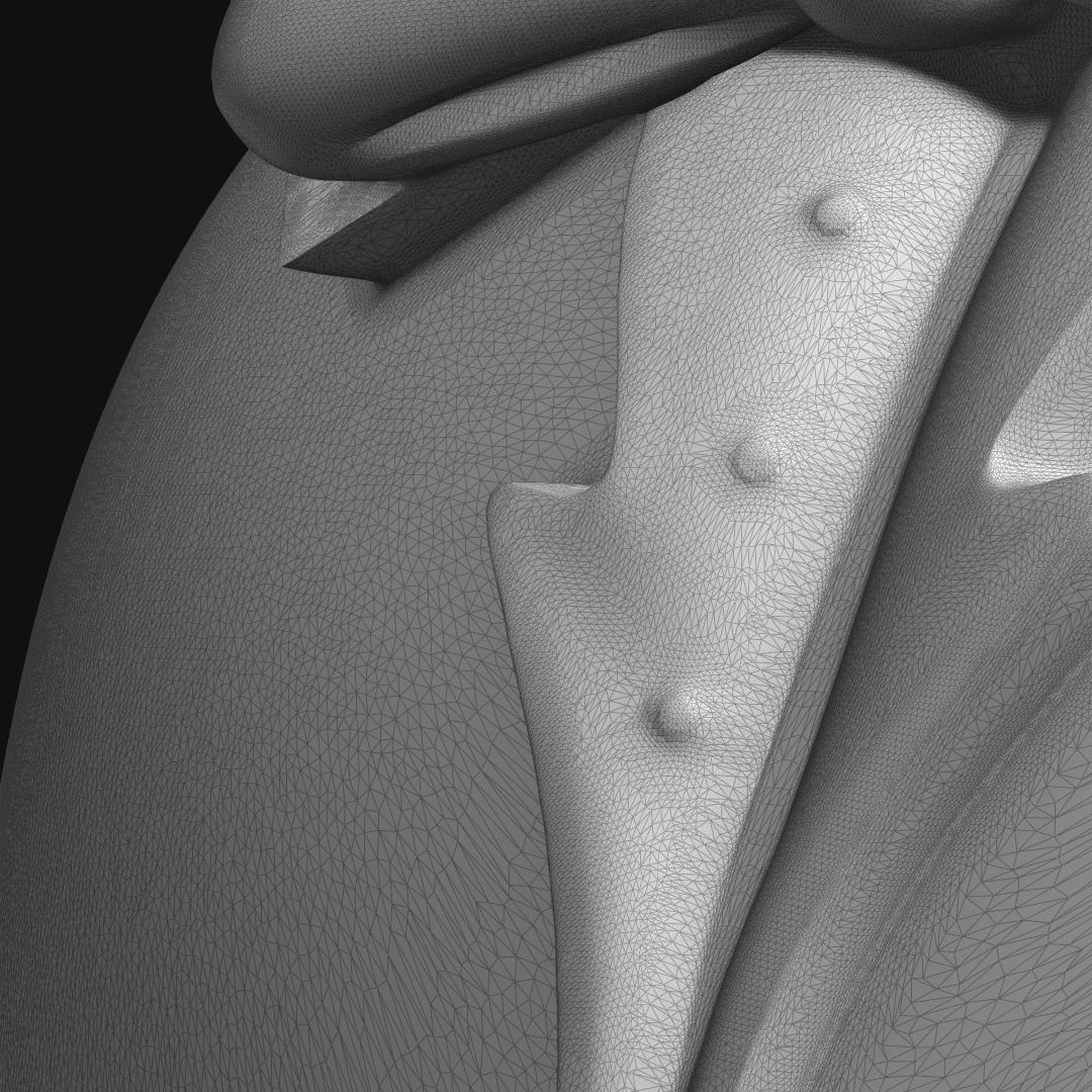 Tuxedo Pepe - 3D printable 3D print model_10