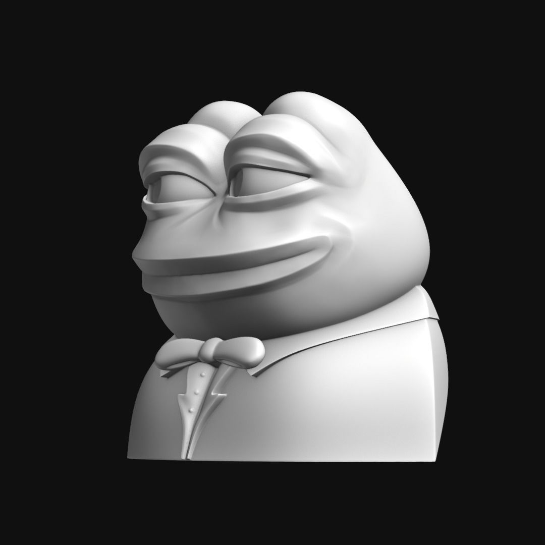 Tuxedo Pepe - 3D printable 3D print model_5
