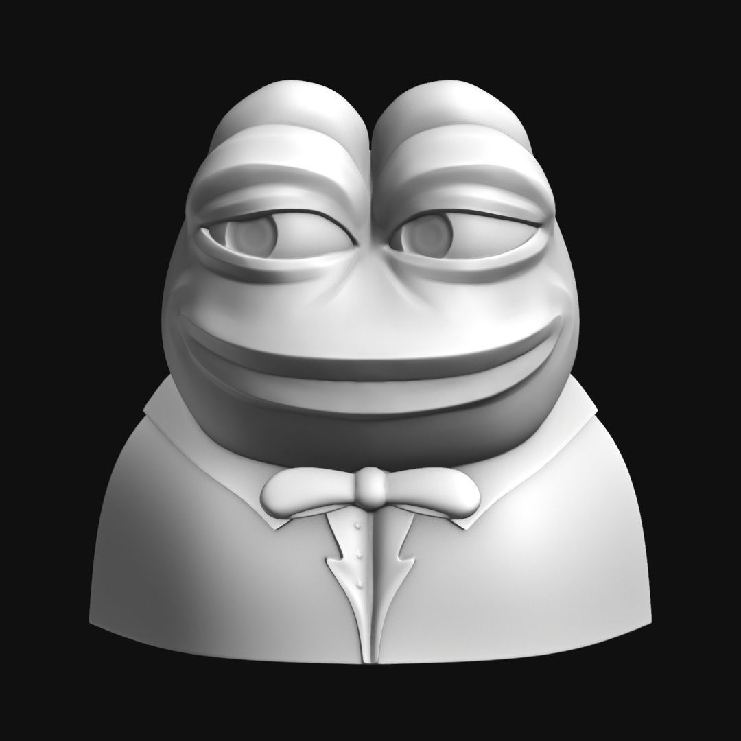 Tuxedo Pepe - 3D printable 3D print model_7