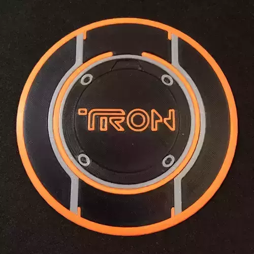 Tron Legacy Disc Coaster 3D print model
