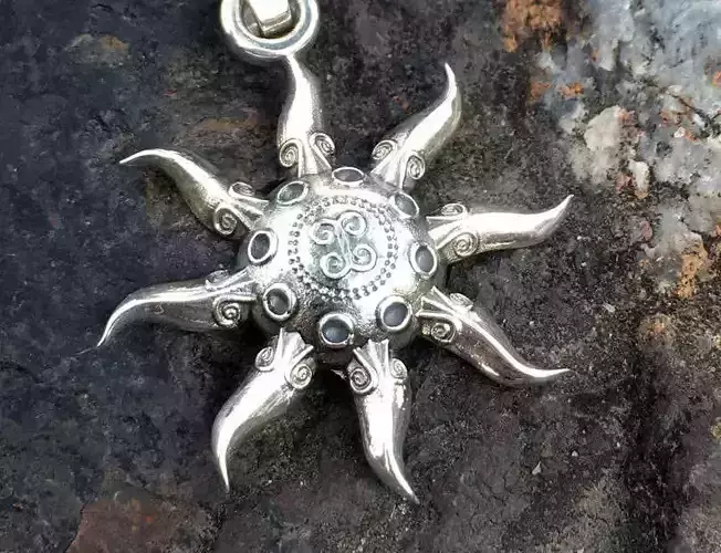 Azura star pendant from Skyrim 3d model azuras pendant asura