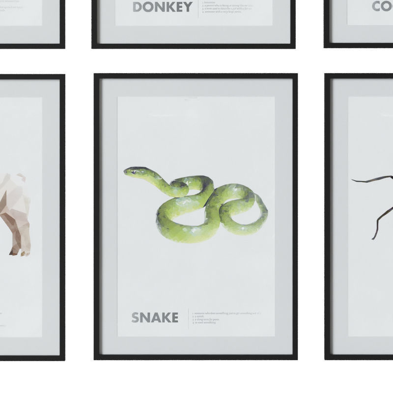 art work set 02 3D model_3