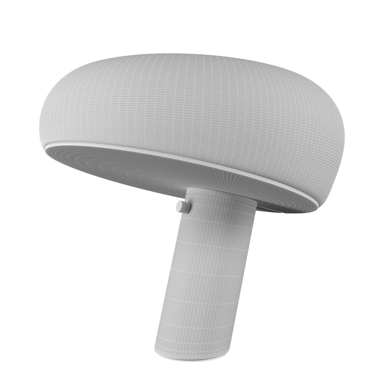 Snoopy Table Lamp 3D model_4