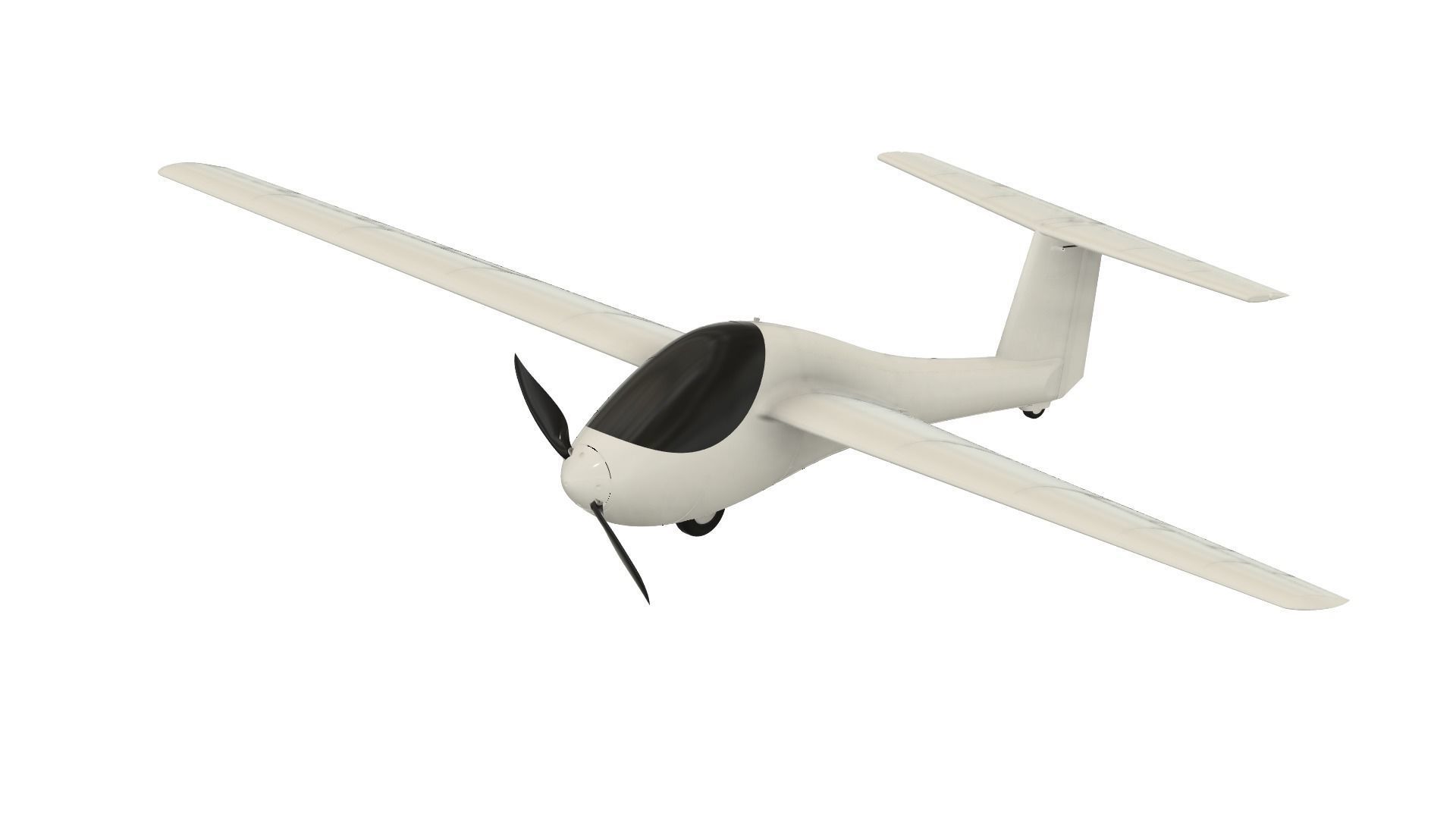 RC CARTOON SCALE MINI SAILPLANE WINGSPAN 1450MM 3D print model_11