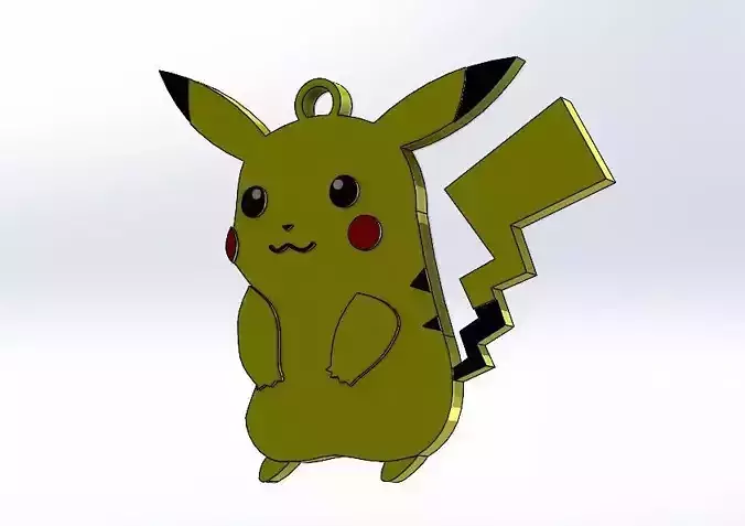Pikacu key chain