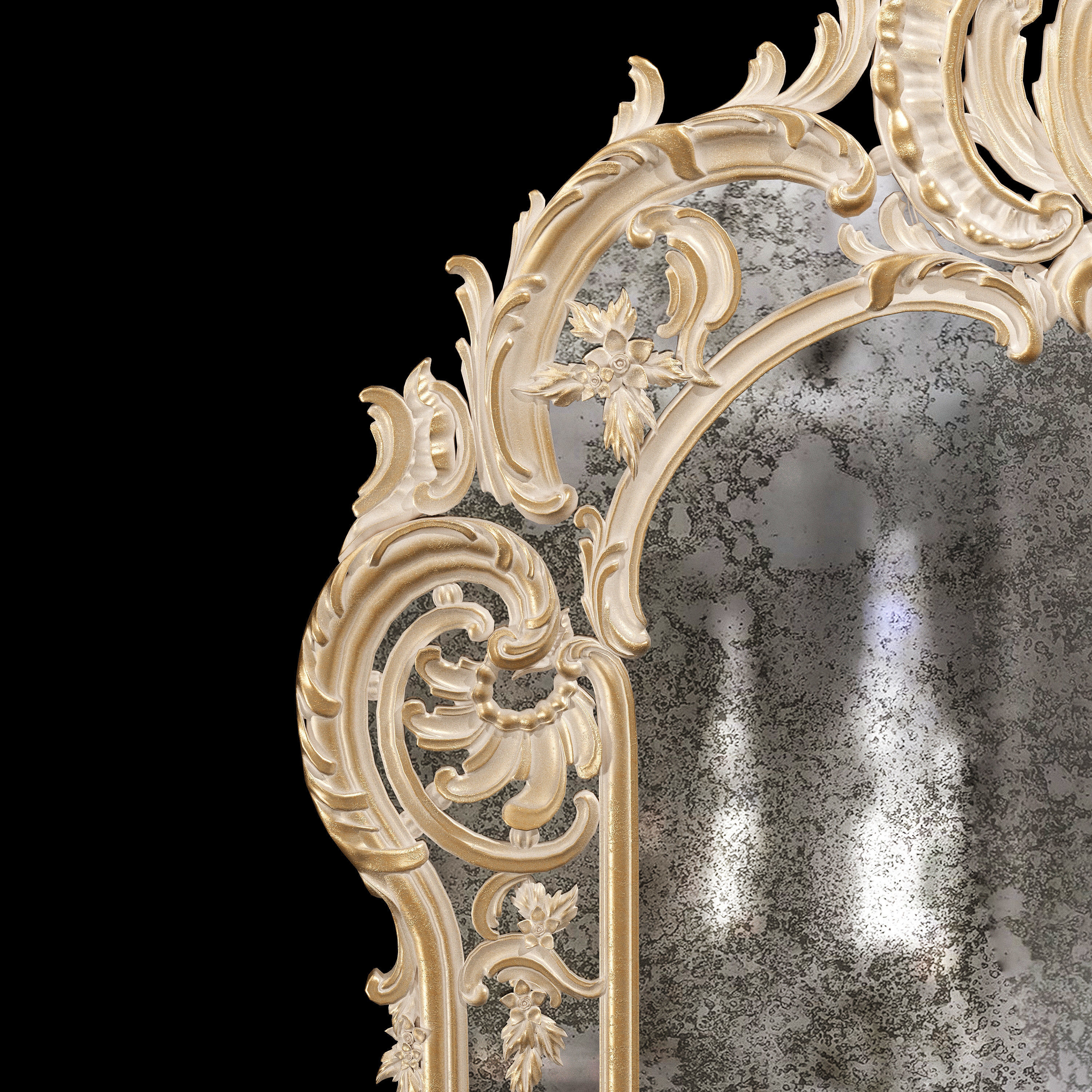 stavros george III style mirror 3D model_18