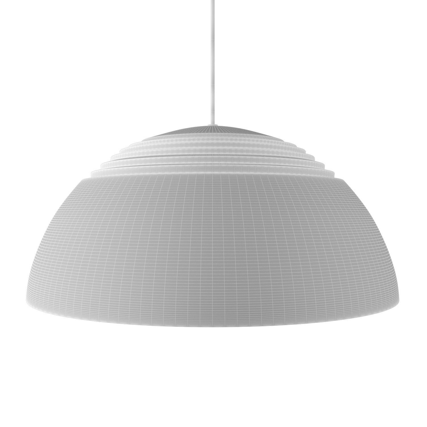 AJ Royal Pendant Lamp 3D model_4