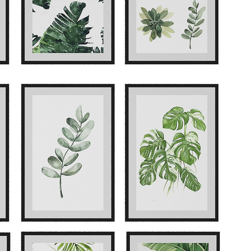 art work set 01 3D model_2