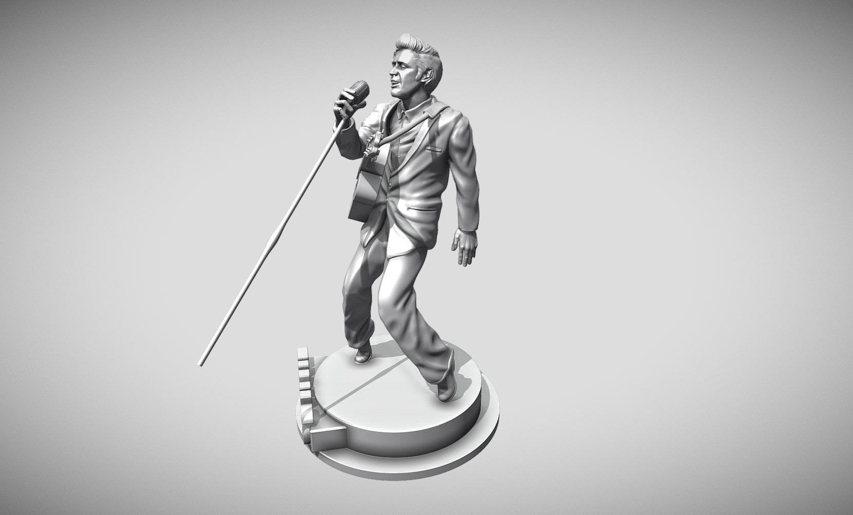 Elvis Presley - 3D printing 3D print model_17
