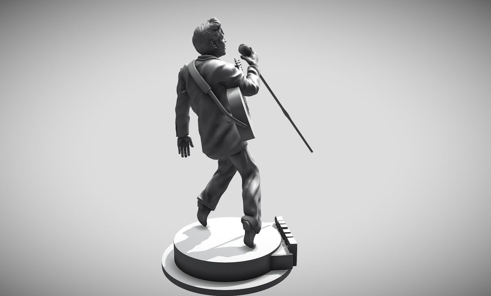 Elvis Presley - 3D printing 3D print model_15