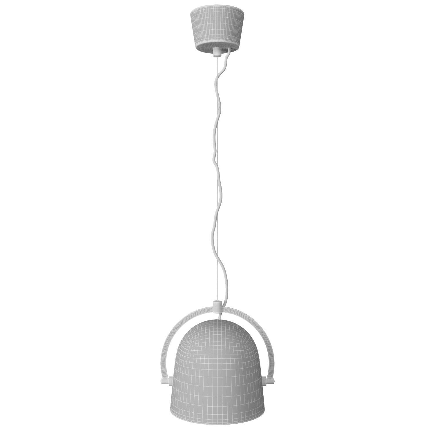 Svirvel pendant lamp 3D model_3