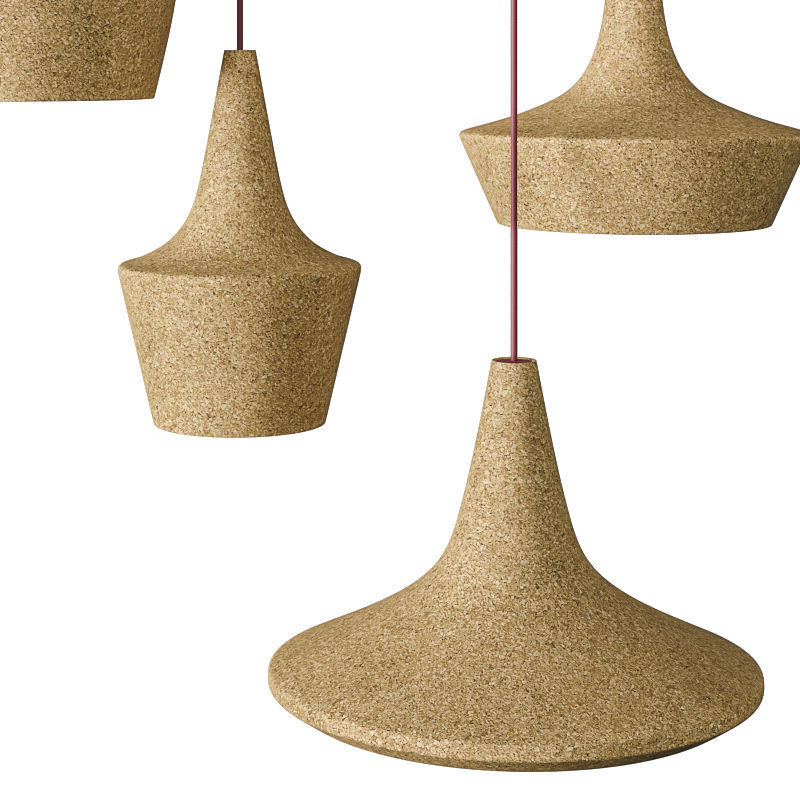 Seletti cork lamps 3D model_3