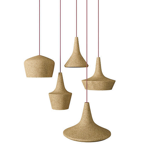 Seletti cork lamps 3D model