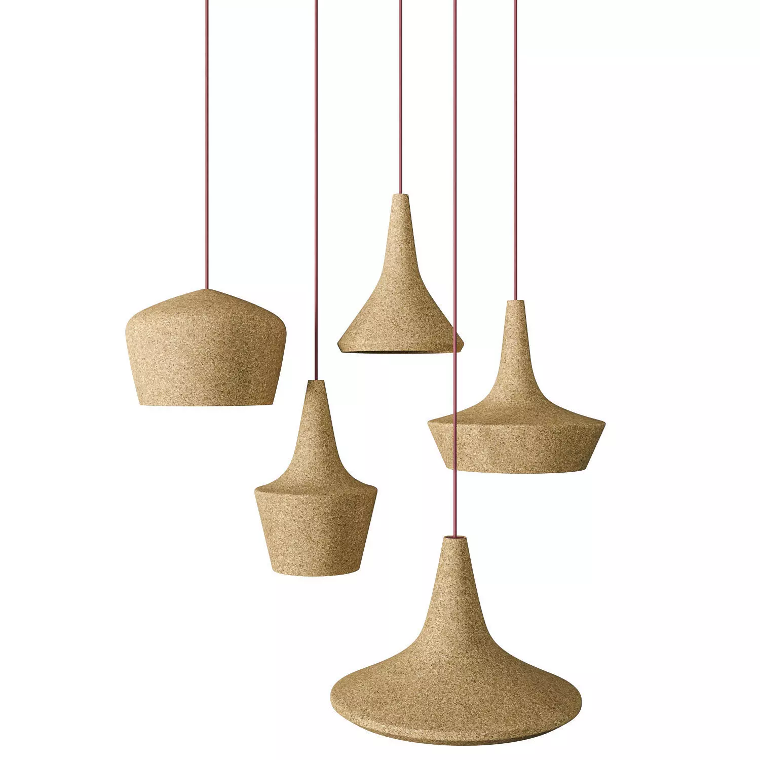 Seletti cork lamps 3D model_0