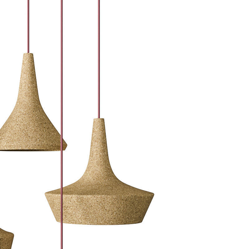 Seletti cork lamps 3D model_2