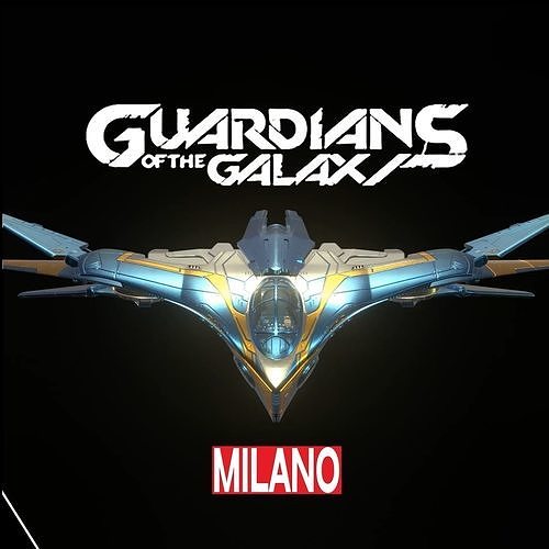 MILANO Guardians Of The Galaxy 3D print model