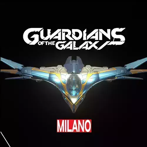 MILANO Guardians Of The Galaxy 3D print model