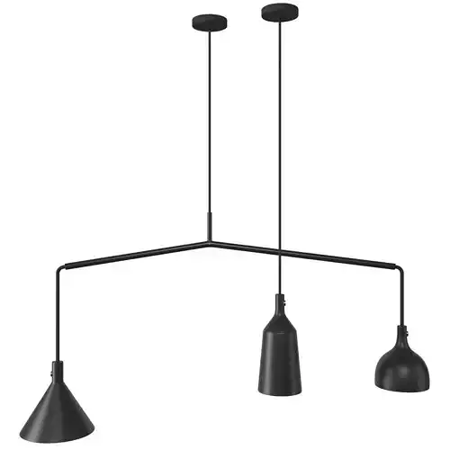 Menu Cast Pendant Light 3D model