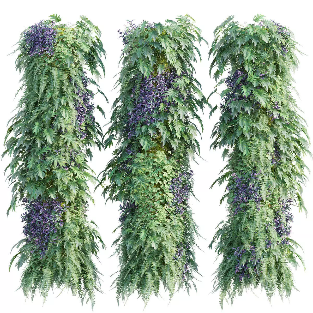 Vertical garden 30 3D model_0