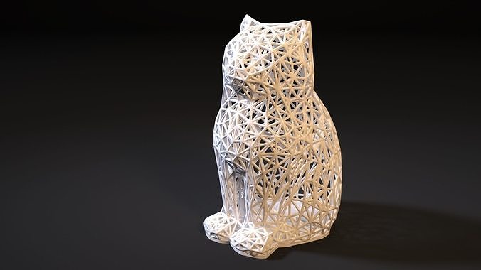 Cat decor Free 3D print model