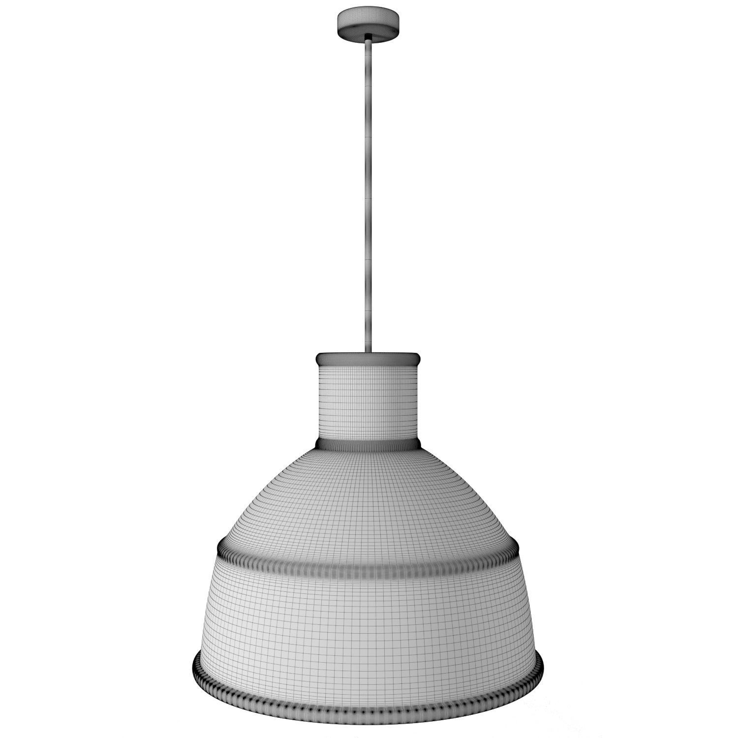 Muuto unfold pendant light 3D model_4