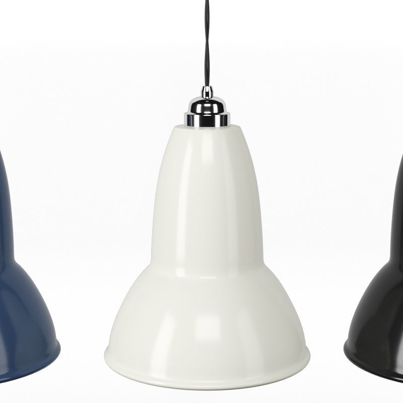 Anglepoise Original 1227 Maxi Pendant Light 3D model_3