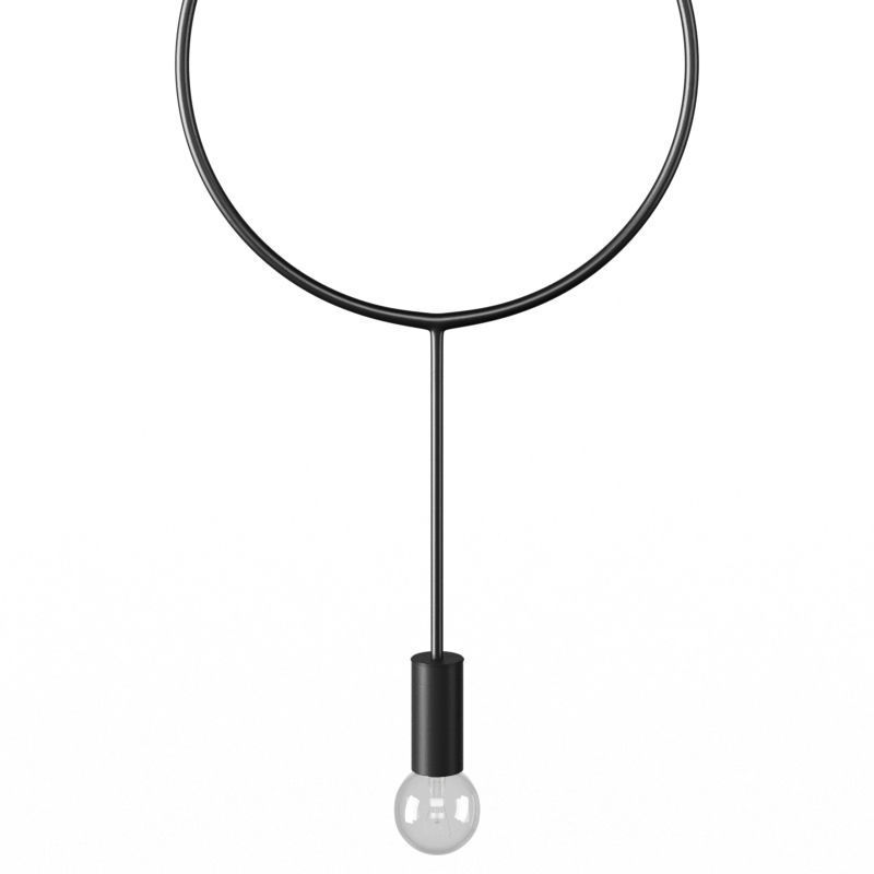 Northern Lighting Circle Pendant Light 3D model_3