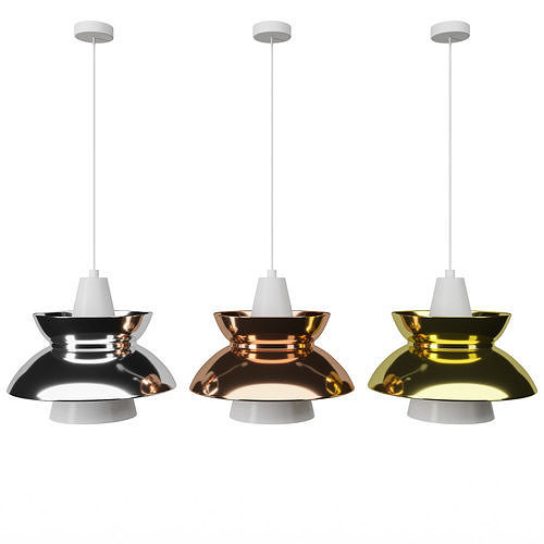 Doo-Wop Pendant Light 3D model
