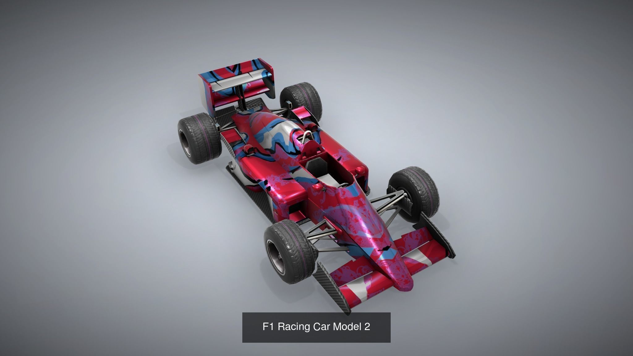 F1 Racing Cars Bundle 3D Model Collection_2