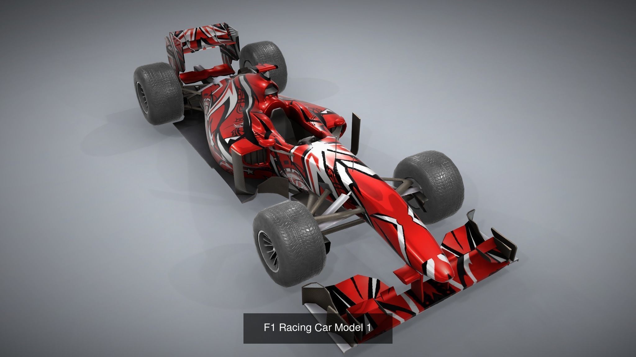 F1 Racing Cars Bundle 3D Model Collection_1