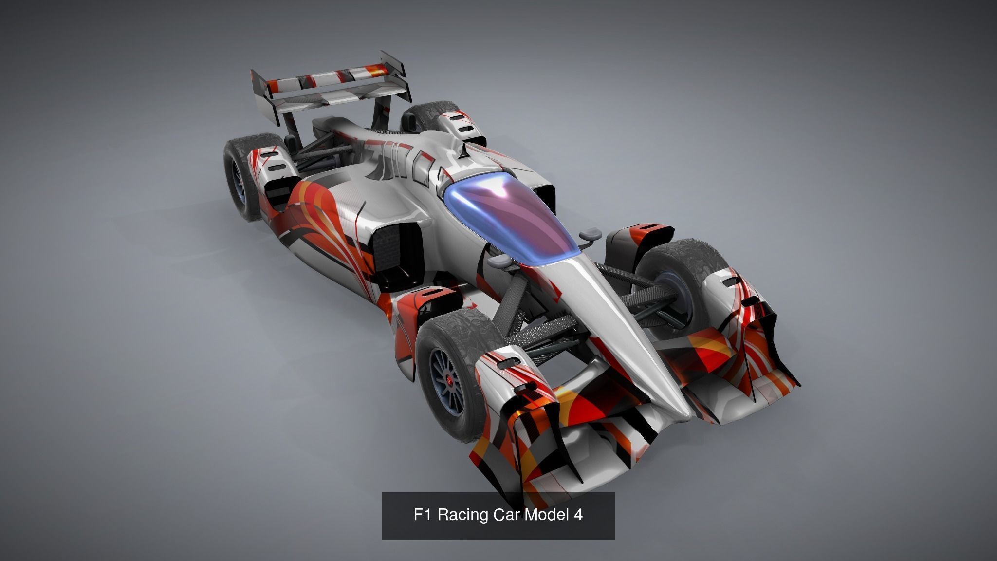 F1 Racing Cars Bundle 3D Model Collection_4